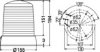 OPEL 3040041 Rotating Beacon